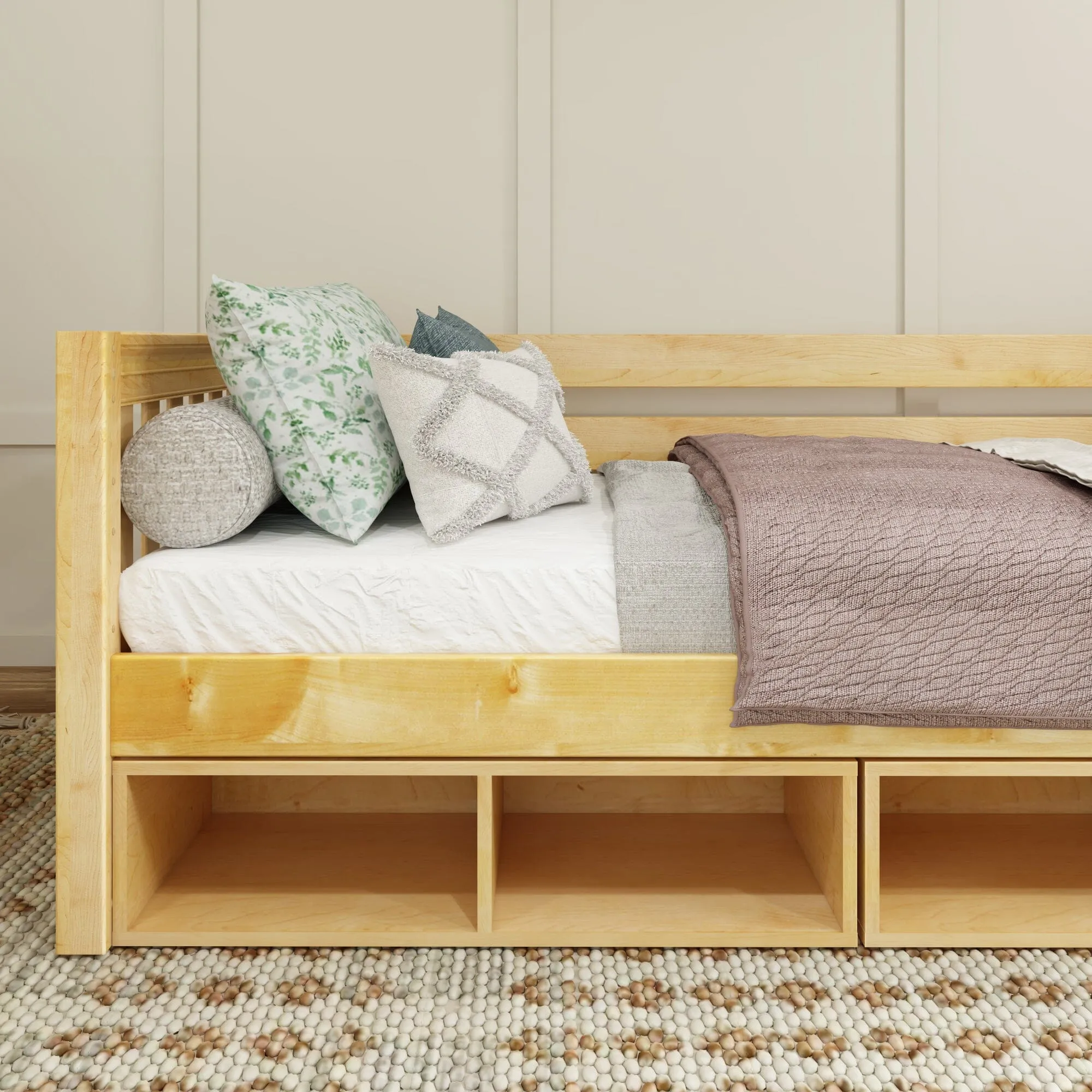 Twin Daybed with Cubbies