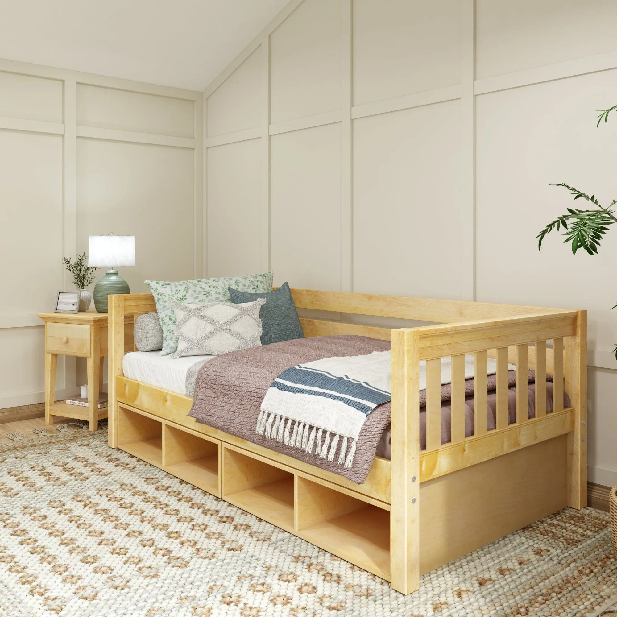 Twin Daybed with Cubbies