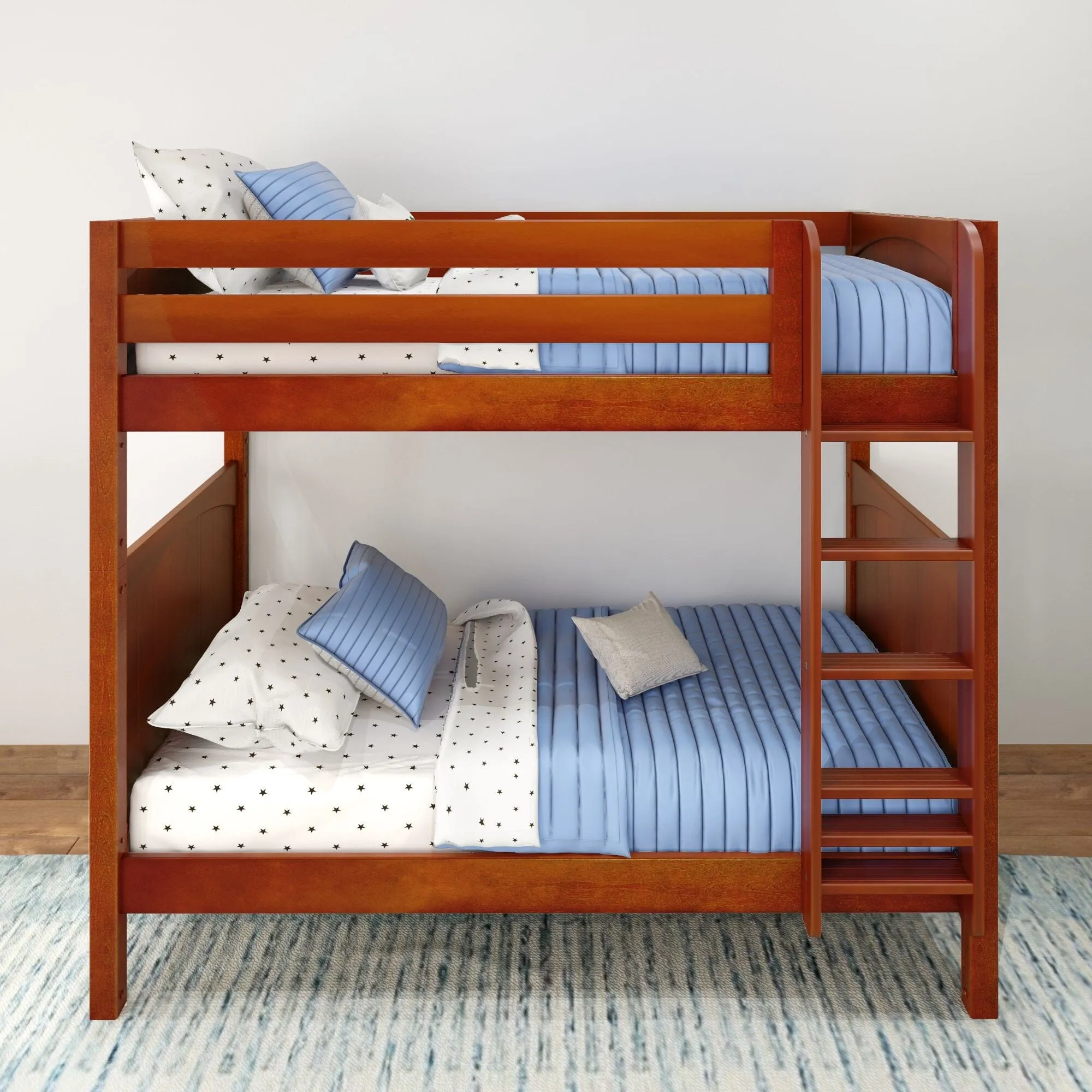 Twin High Bunk Bed with Ladder