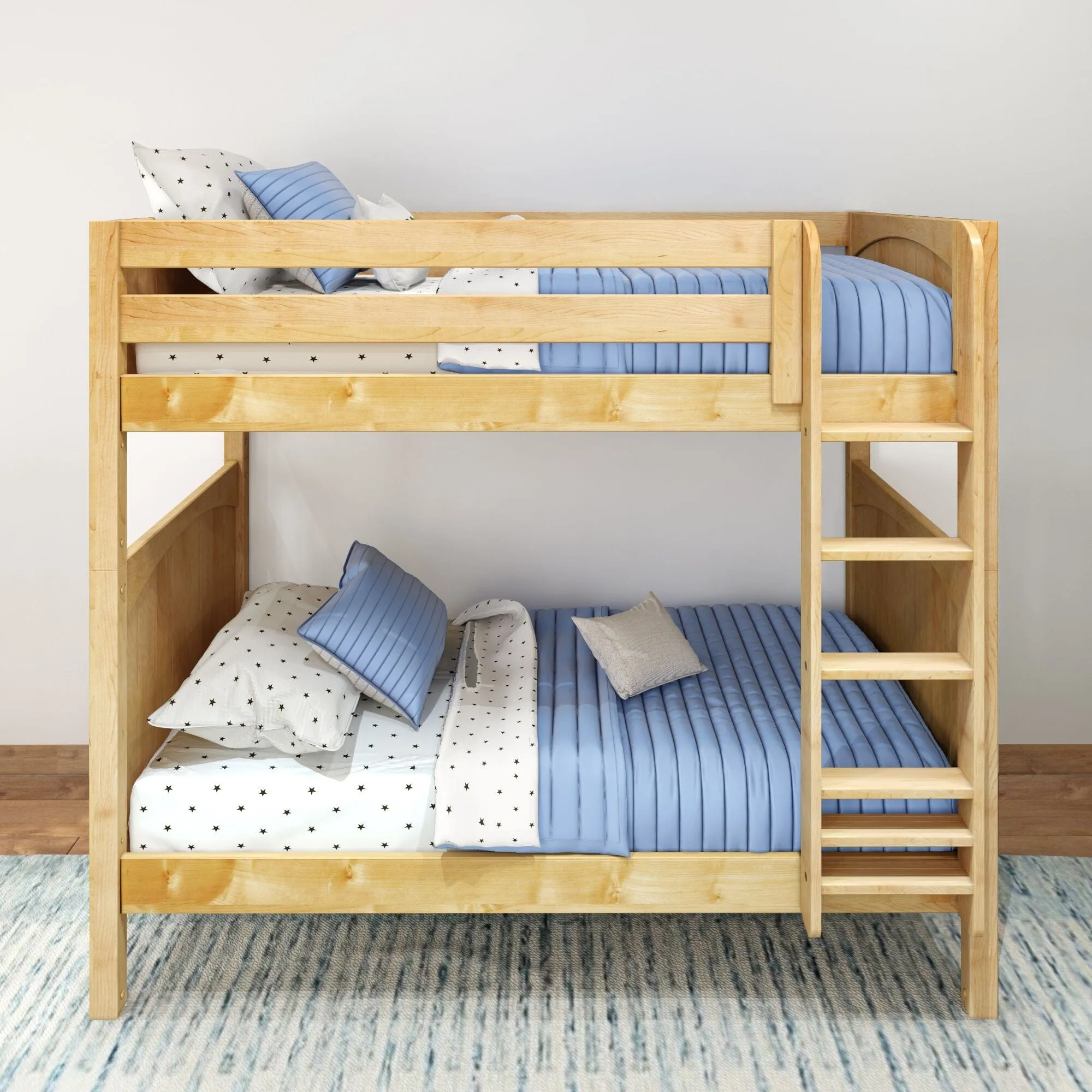 Twin High Bunk Bed with Ladder