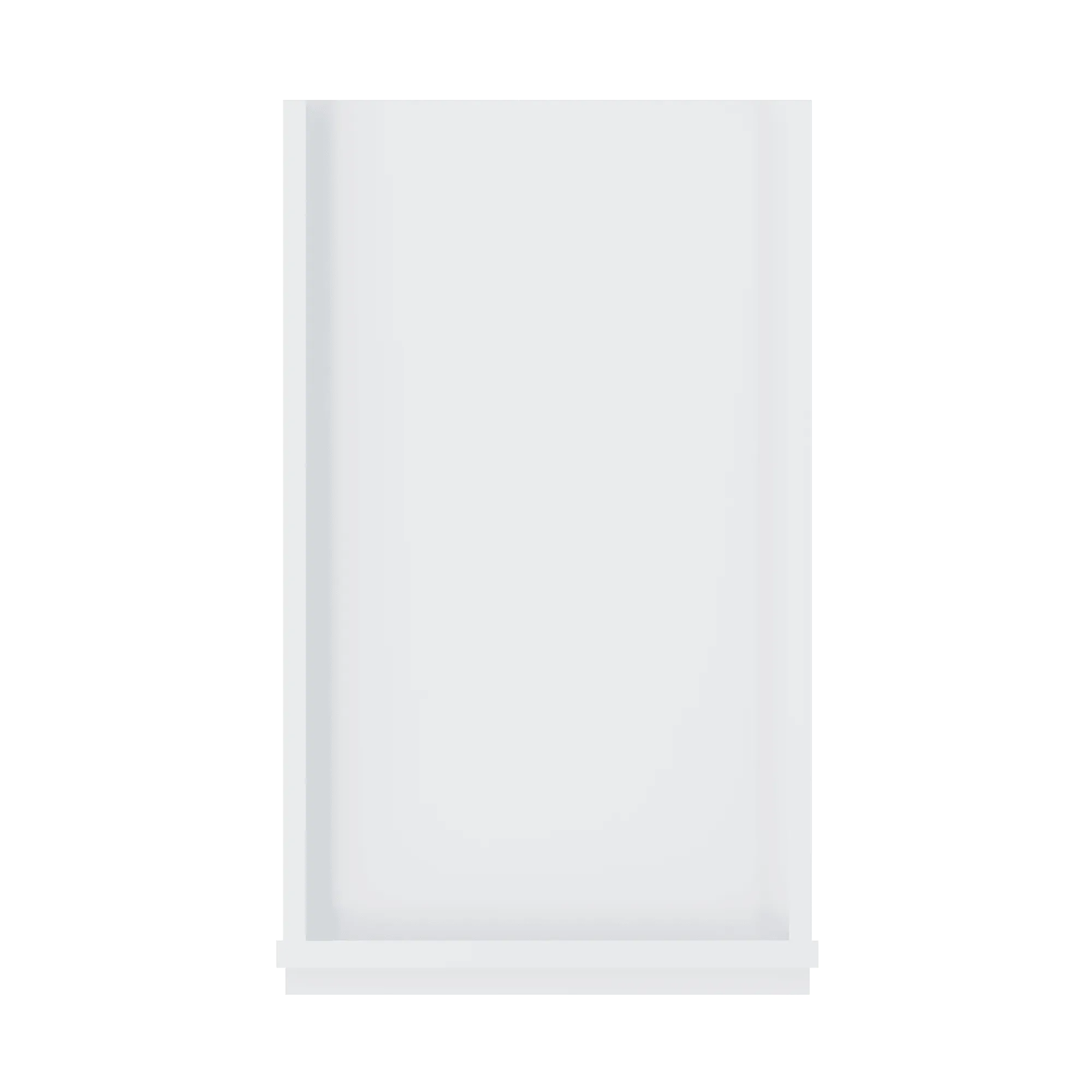 Utility Kitchen Cabinet U1584 Alpina White LessCare 15 in. width 84 in. height 24 in. depth
