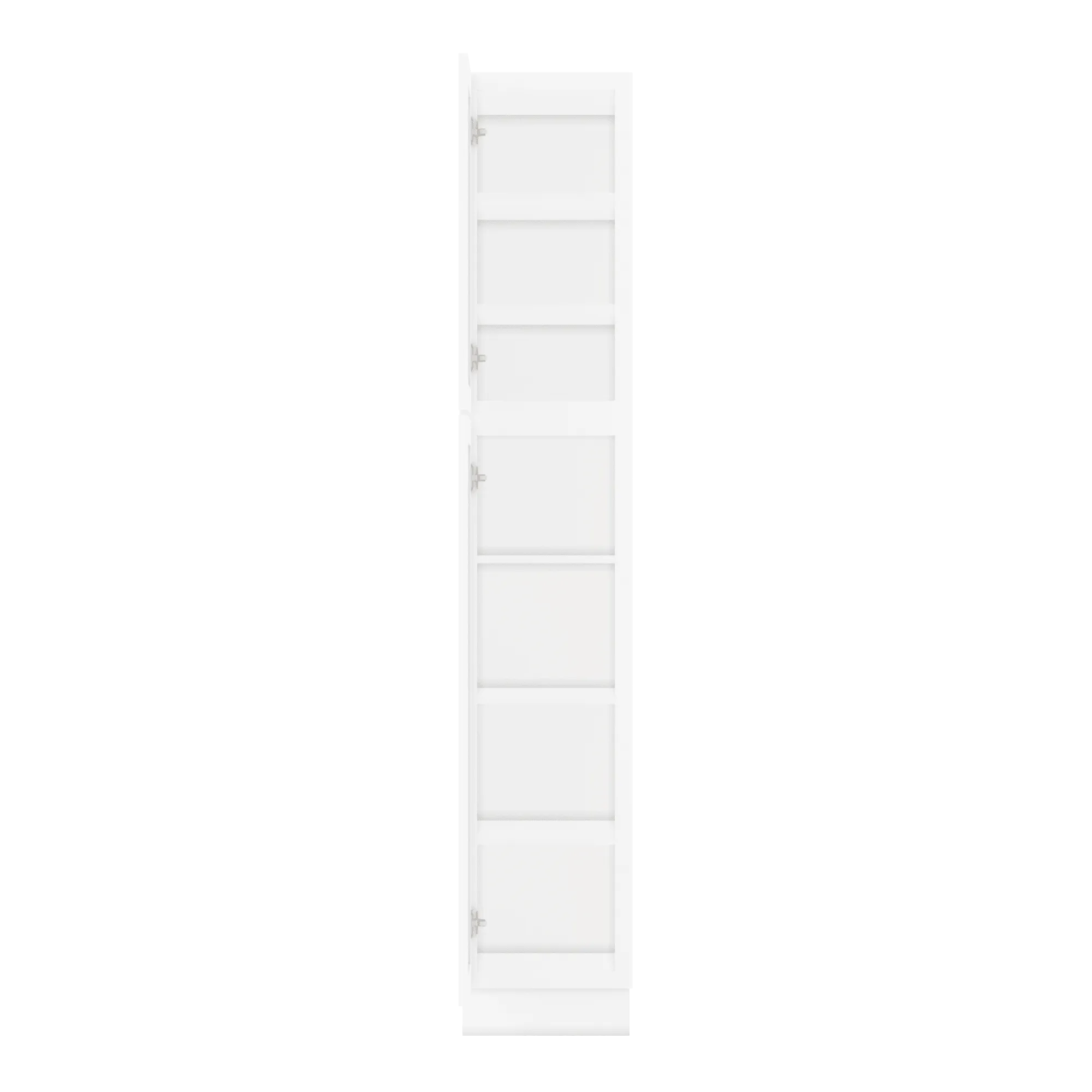 Utility Kitchen Cabinet U1584 Alpina White LessCare 15 in. width 84 in. height 24 in. depth