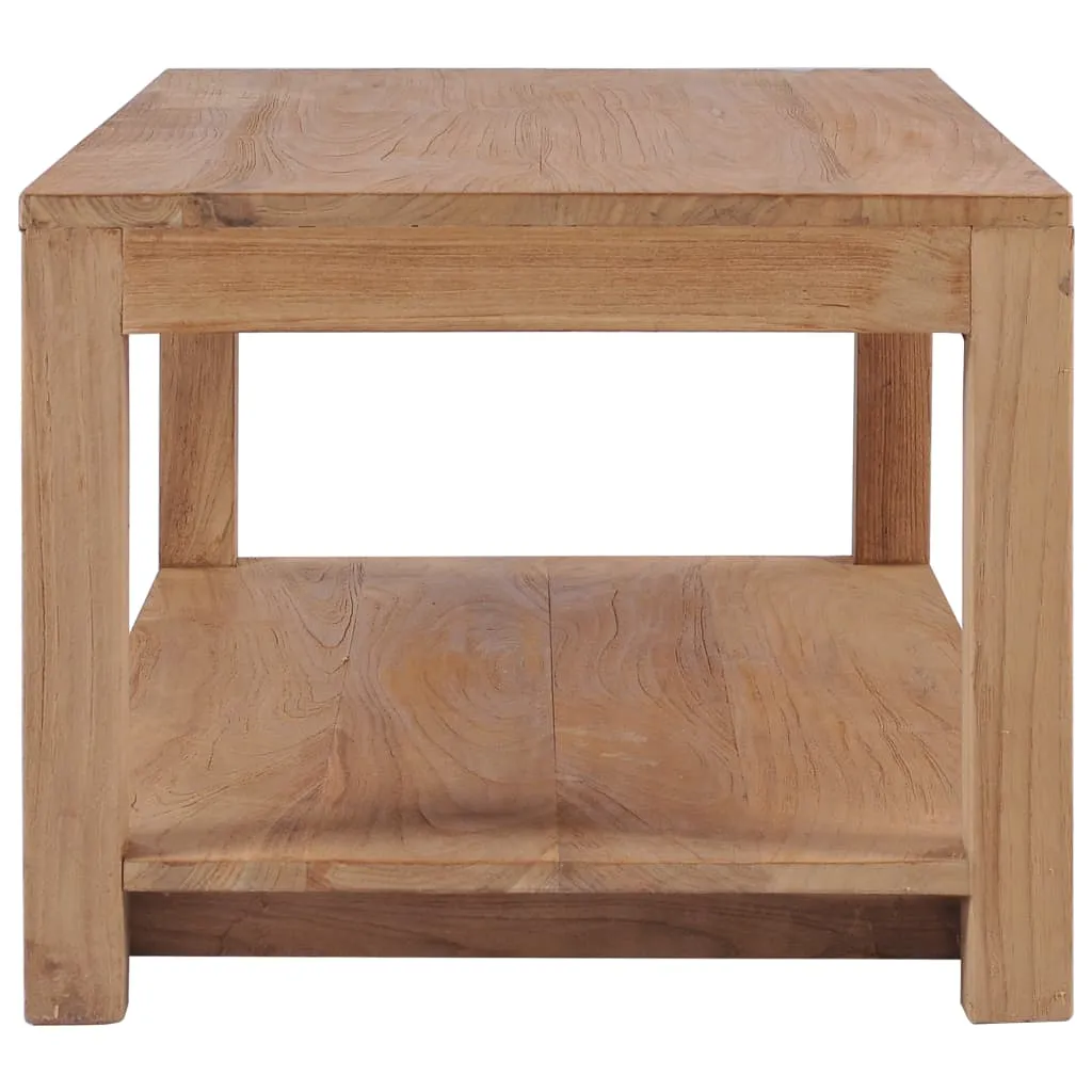 vidaXL Coffee Table 100x50x40 cm Solid Teak Wood