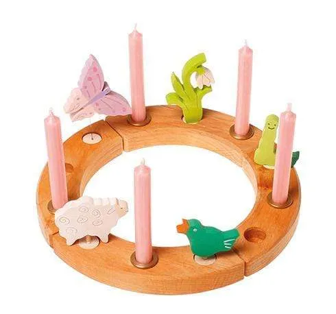 Wooden Birthday Ring Natural