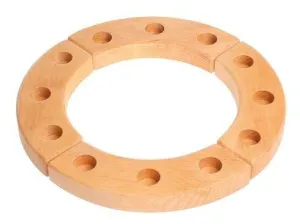 Wooden Birthday Ring Natural