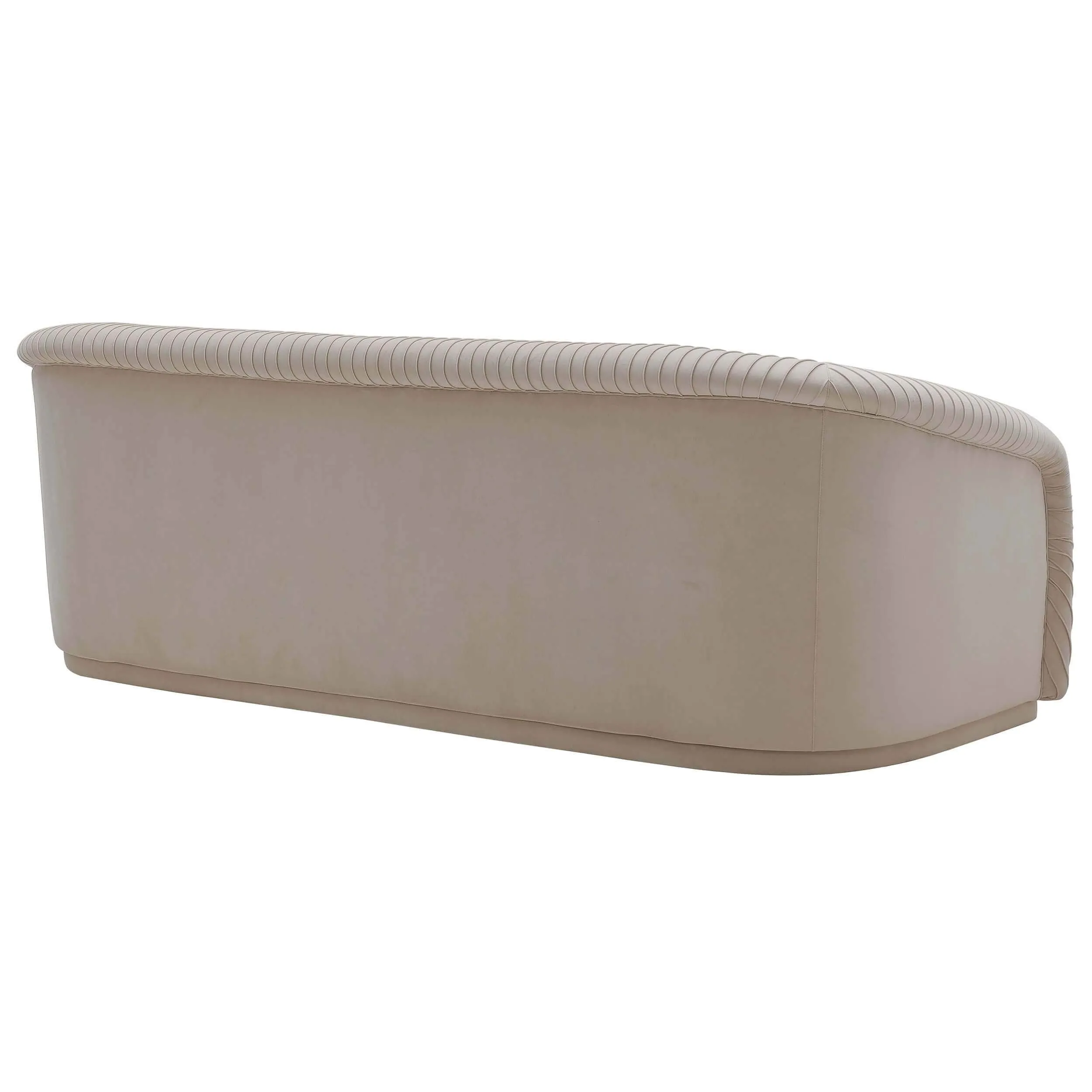 Yara Pleated Sofa, Cream