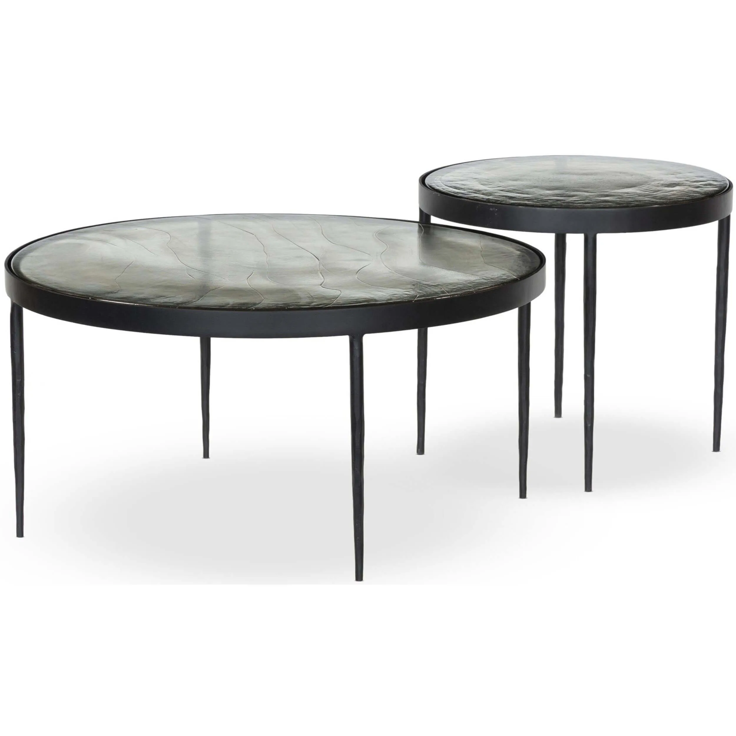 Yoko Nesting Table, Clear