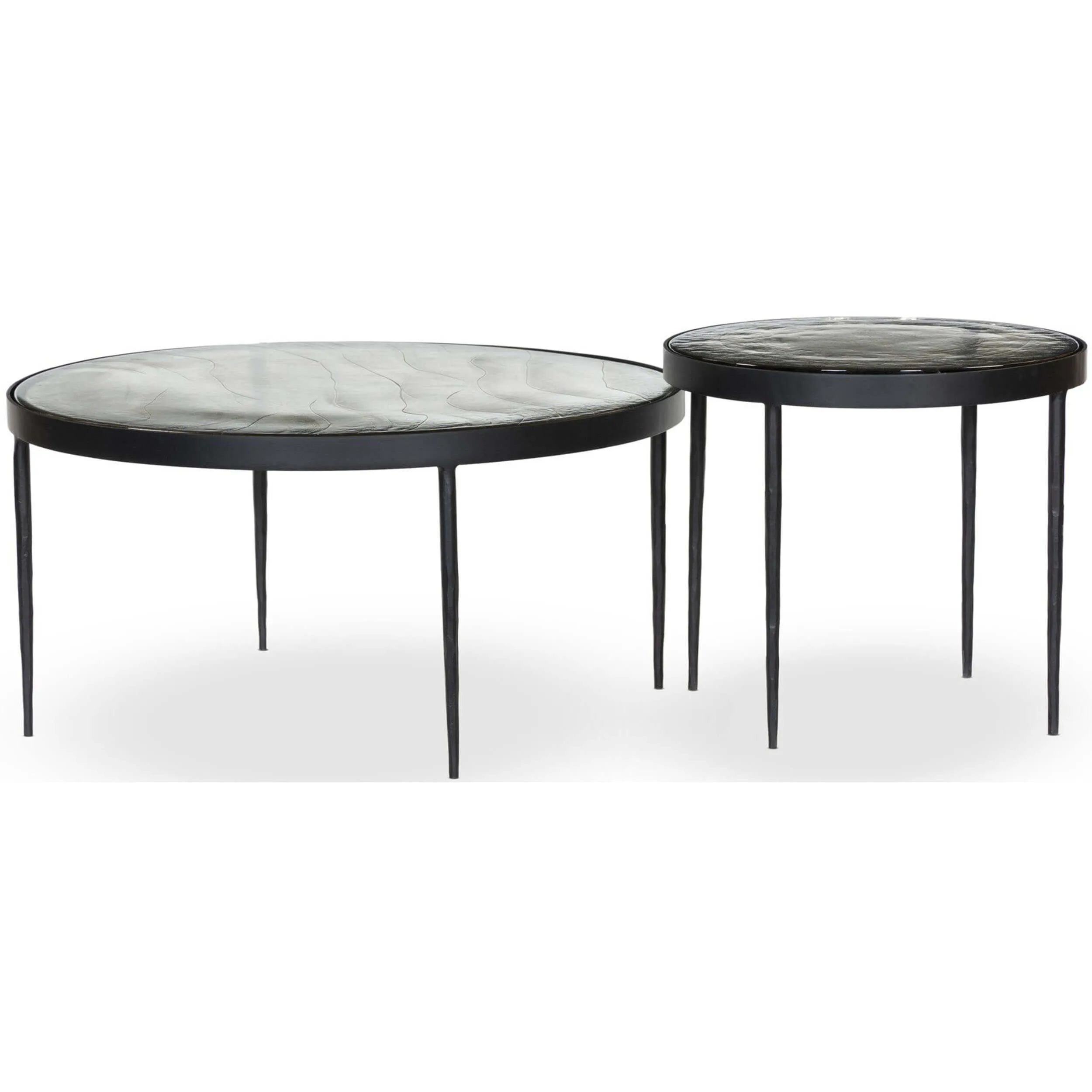 Yoko Nesting Table, Clear