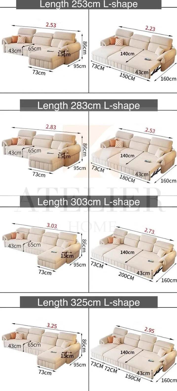 Zoe Scratch Resistant Sofa Bed